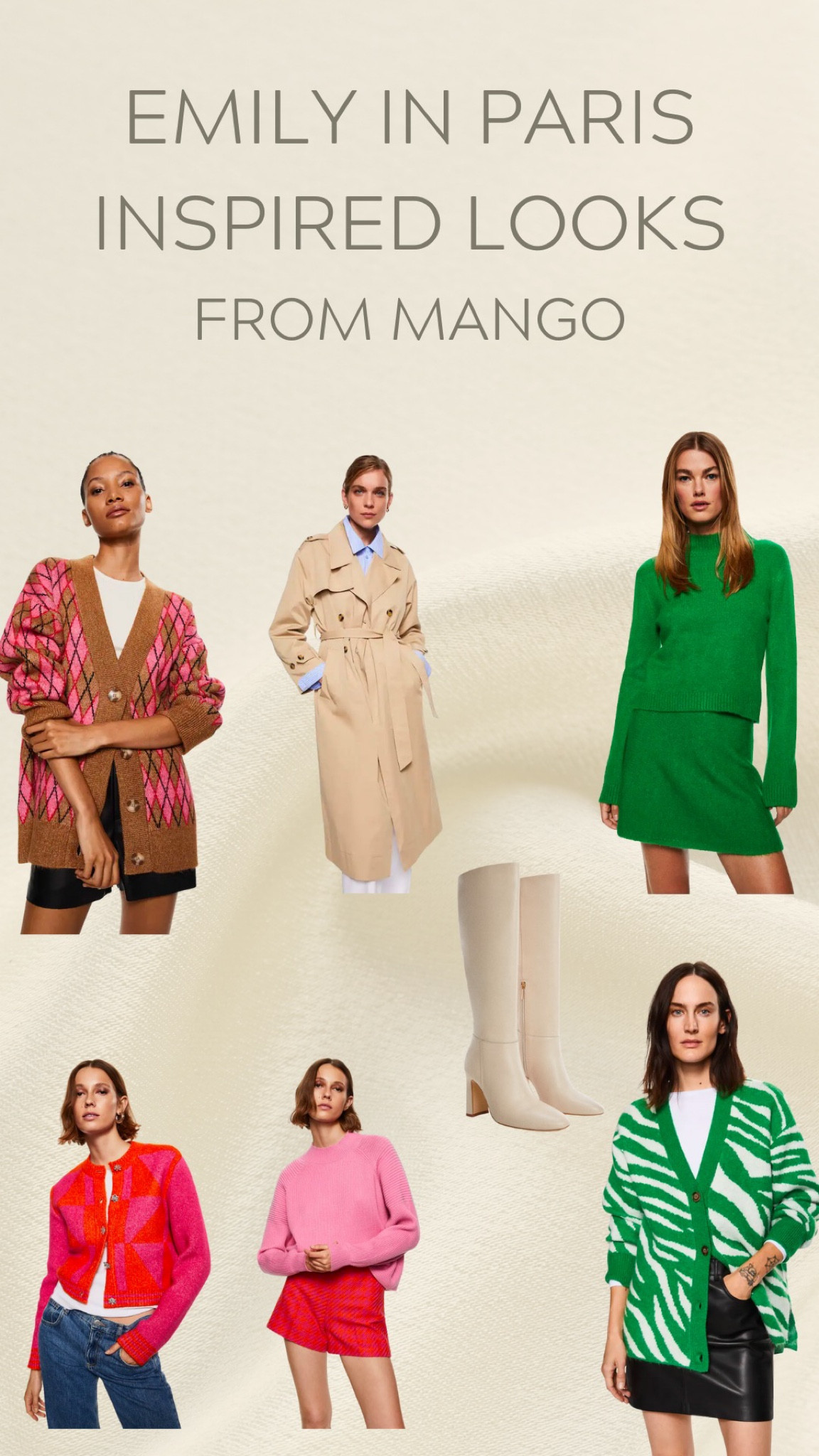 Emily in Paris inspired, affordable pieces, all from mango 🫶🏼

#LTKsalealert #LTKunder50 #LTKstyletip