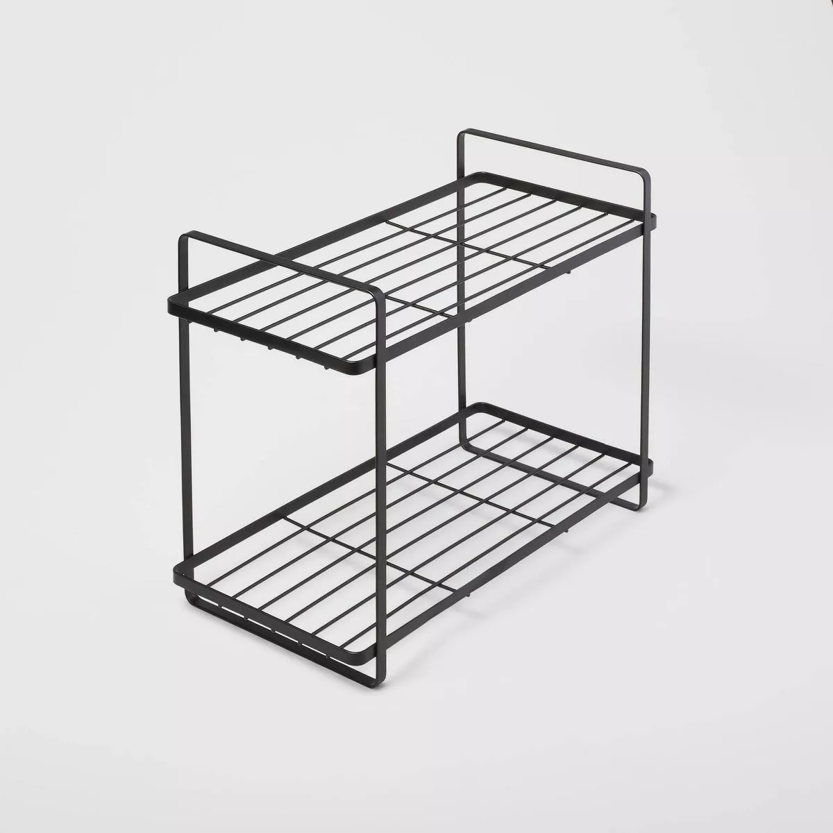 Tiered Vanity Organizer Brushed Nickel - Brightroom