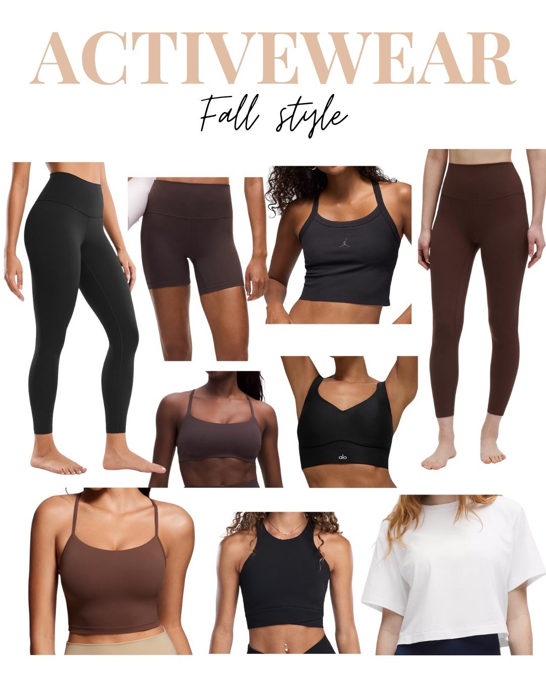 My fall staples for an easy, put-together active look.

#LTKStyleTip #LTKActive #LTKSeasonal