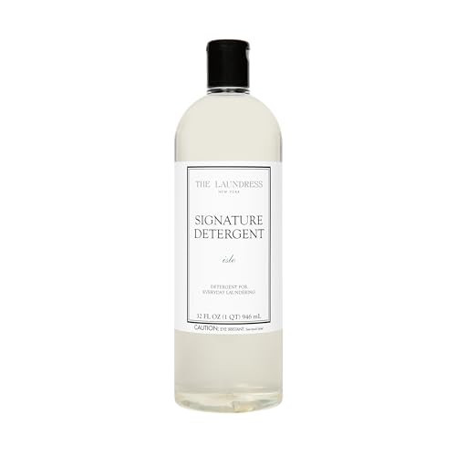 The Laundress Signature Isle Detergent, Coastal Inspired Scent, Concentrated Laundry Detergent Liquid, Tough on Stains, Isle Scent, 32 oz. | Amazon (US)