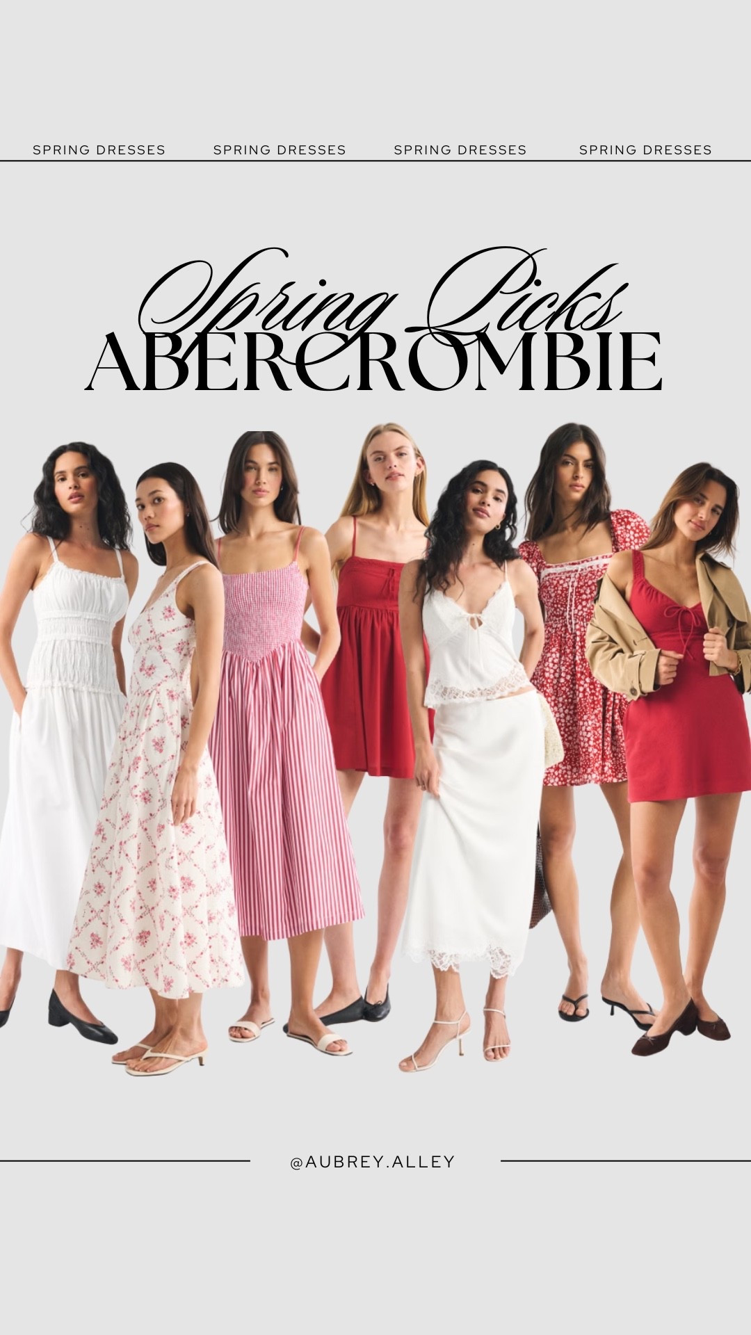 the cutest spring and summer dresses from abercrombie and fitch (currently part of the BOGO 50% off sale)

#LTKSaleAlert #LTKSeasonal