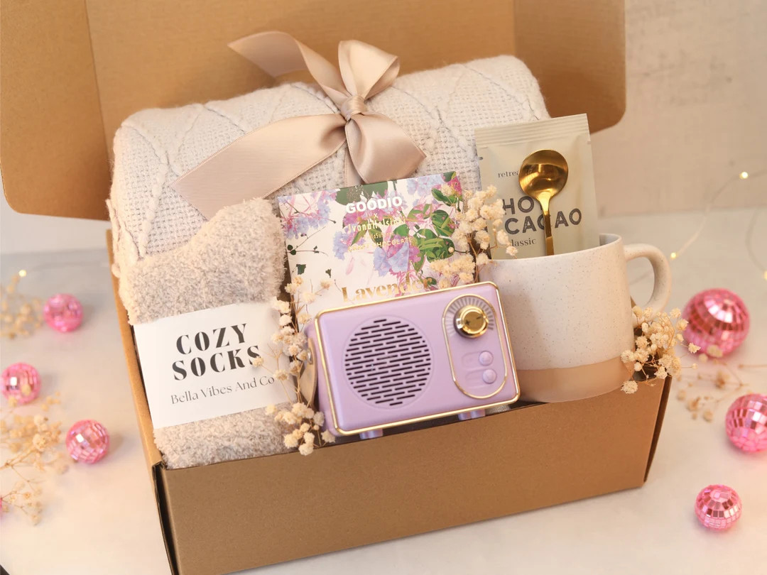 Cozy Style Gifts Box Custom Care Package for Woman Personalized Gift - Etsy | Etsy (US)