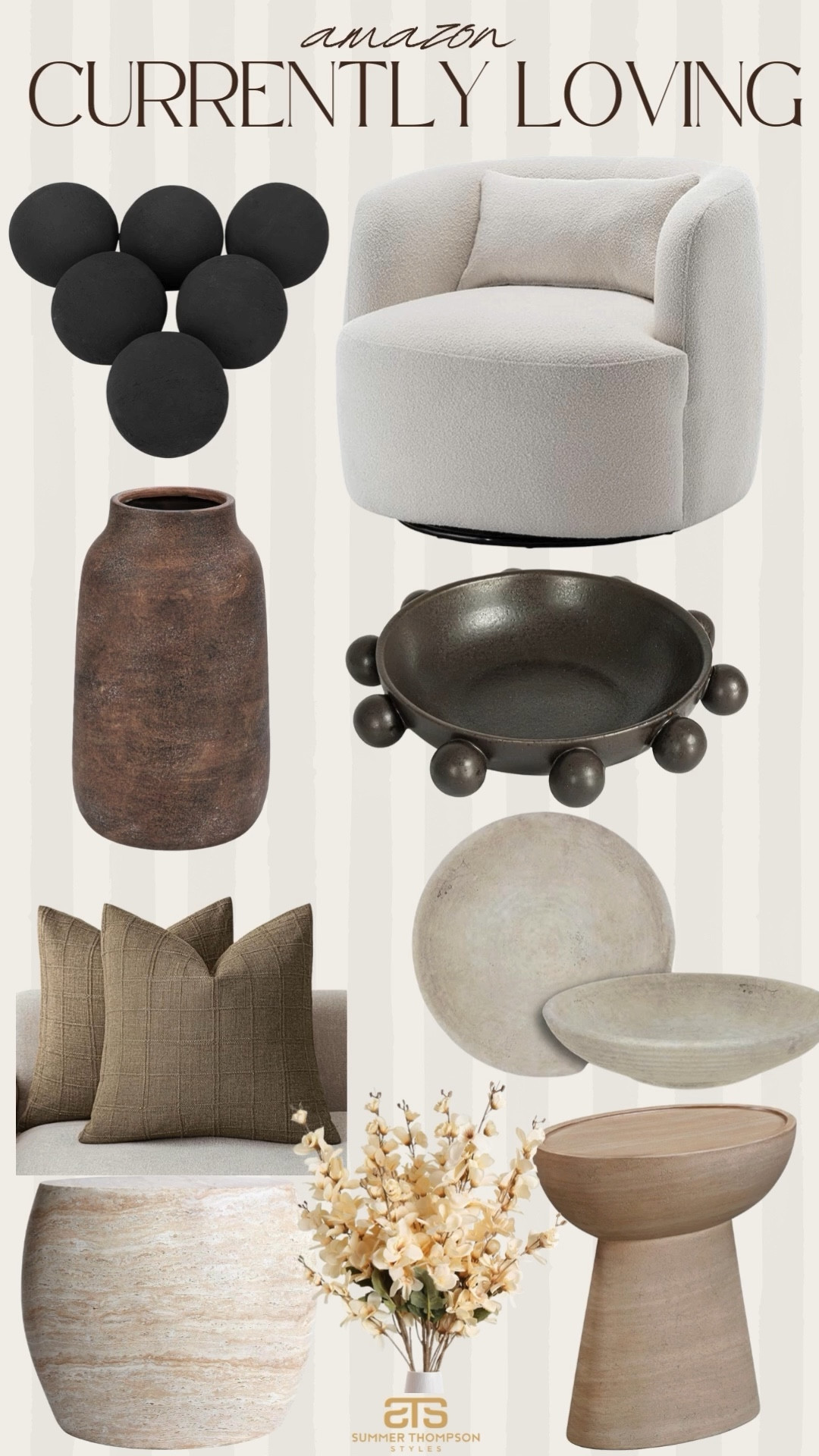 Items I love that are chic and affordable! 

Vase. Bowl. Trending. Neutral. Throw pillow. Faux stems. Neutral home. Modern home. Amazon home decor favorites. Amazon home accents  

#LTKHome #LTKSeasonal #LTKFindsUnder100