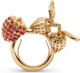 ODLR Strawberry Ring | Oscar de la Renta