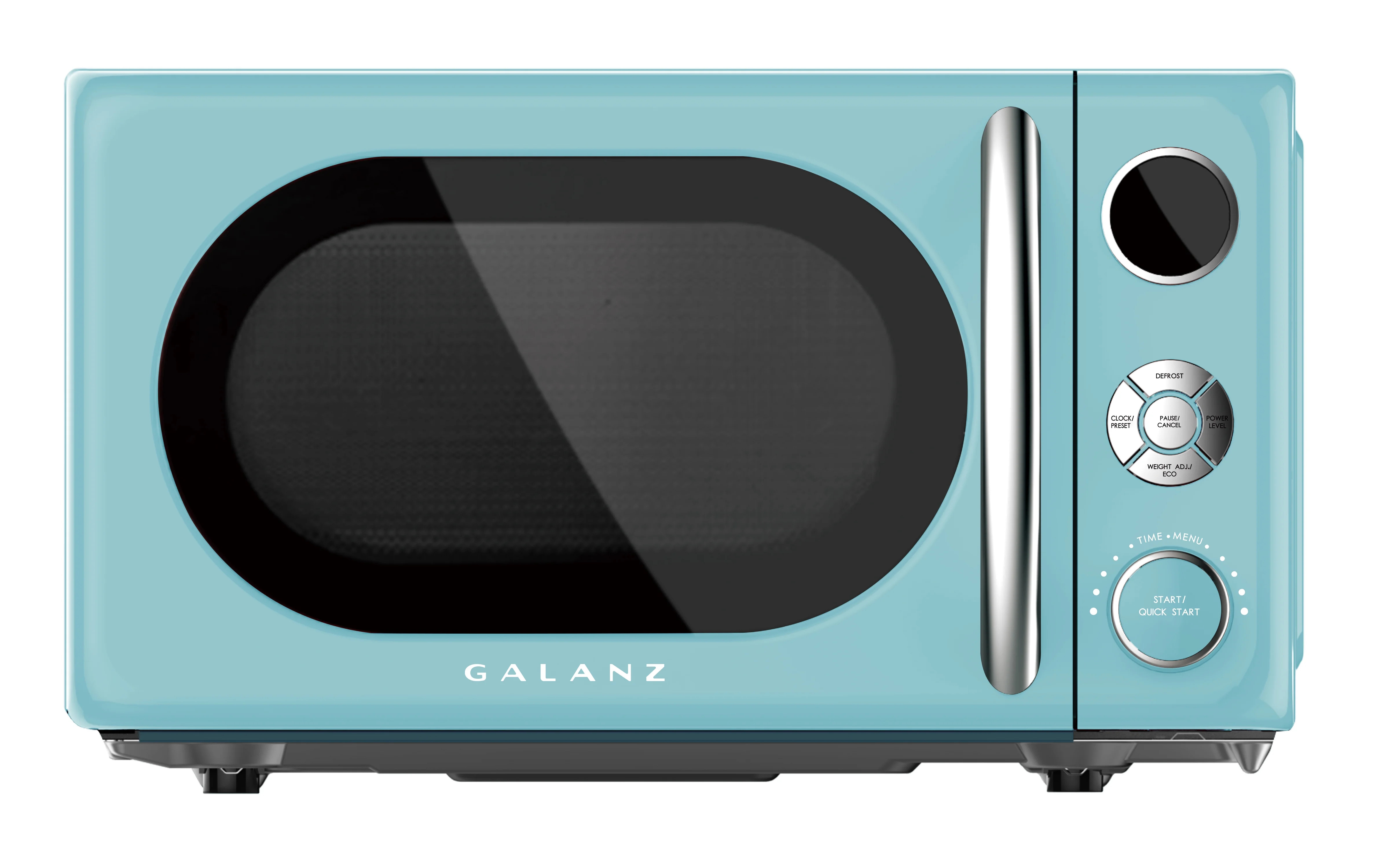 Galanz 0.7 Cu. ft. Retro Countertop Microwave Oven, 700 Watts, Blue - Walmart.com | Walmart (US)
