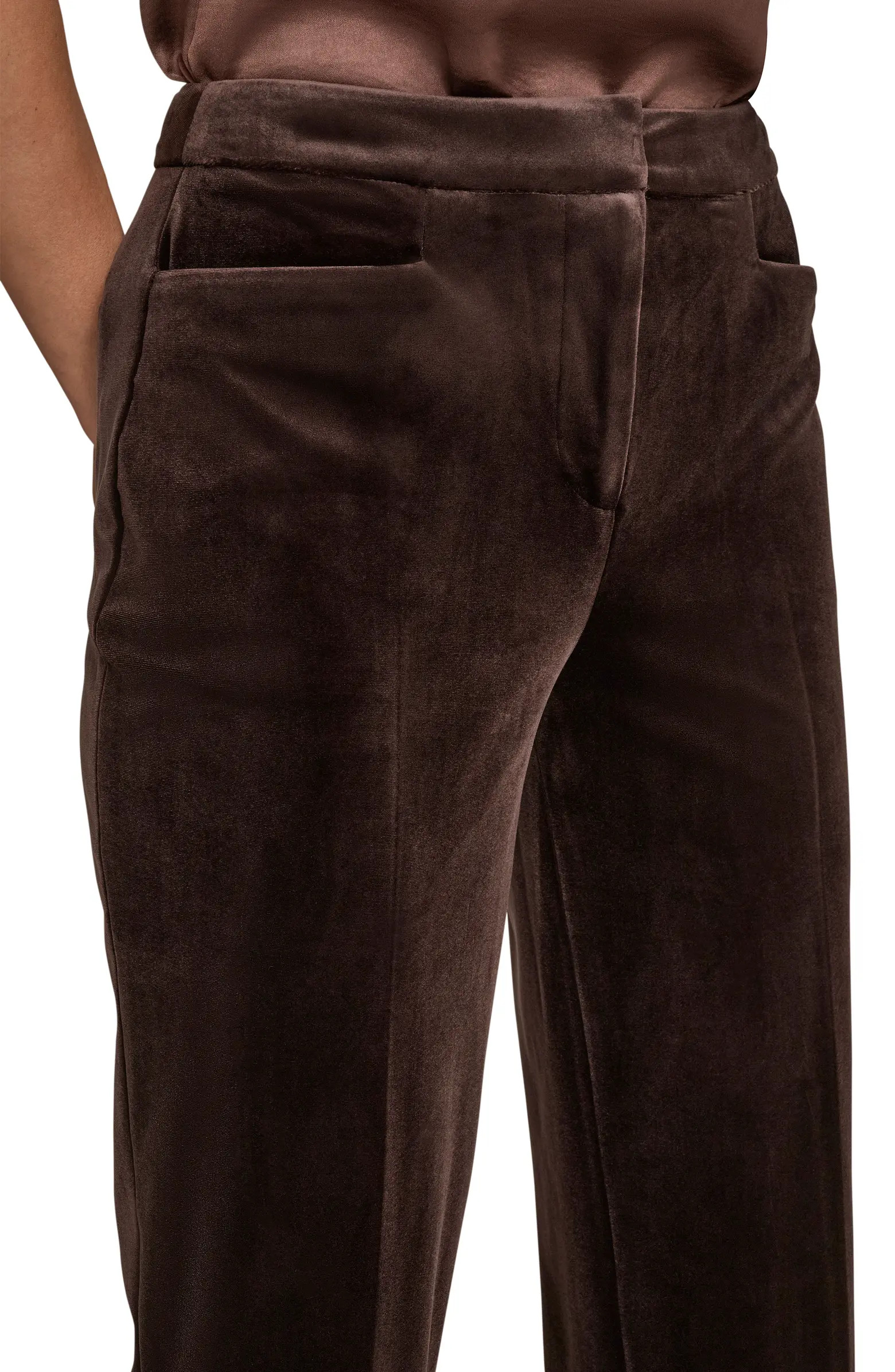 Velvet Straight Leg Pants | Nordstrom