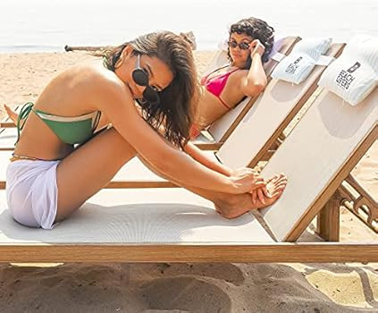 Beach Go’ers Beach Chair Pillow Headrest - Waterproof Beach Pillow and Color Matching Beach Tow... | Amazon (US)