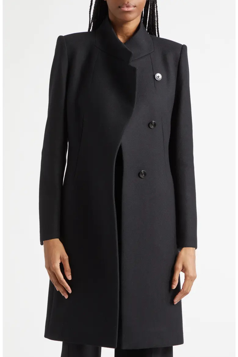 Max Wrapover Wool Blend Coat (Women) | Nordstrom | Nordstrom