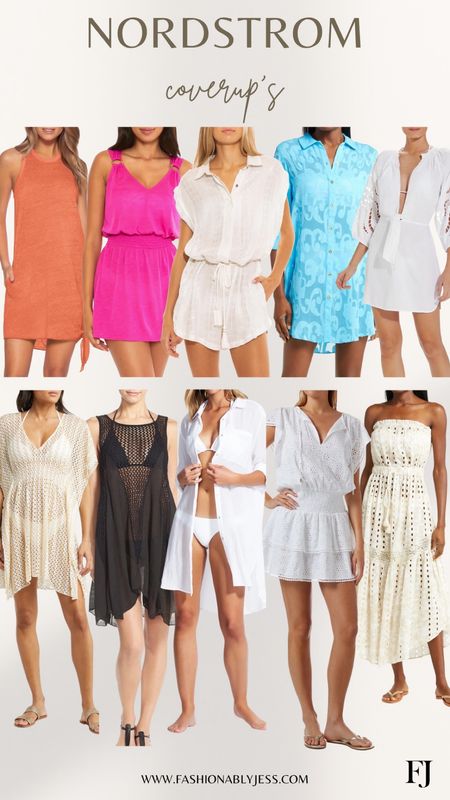 Absolutely loving these coverups from Nordstrom! Super cute to wear this spring and summer! Resort style, coverup, swimwear coverup, beach outfit

#LTKstyletip #LTKswim #LTKFind