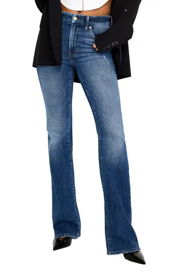 Good American Good Classic Bootcut Jeans in Indigo704 at Nordstrom Rack, Size 6 | Nordstrom Rack