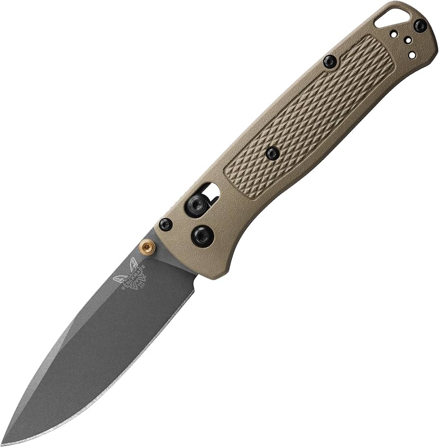 Benchmade - Bugout 535 Folding Knife for Everyday Carry and Camping, Drop-Point Blade, Plain Edge... | Amazon (US)