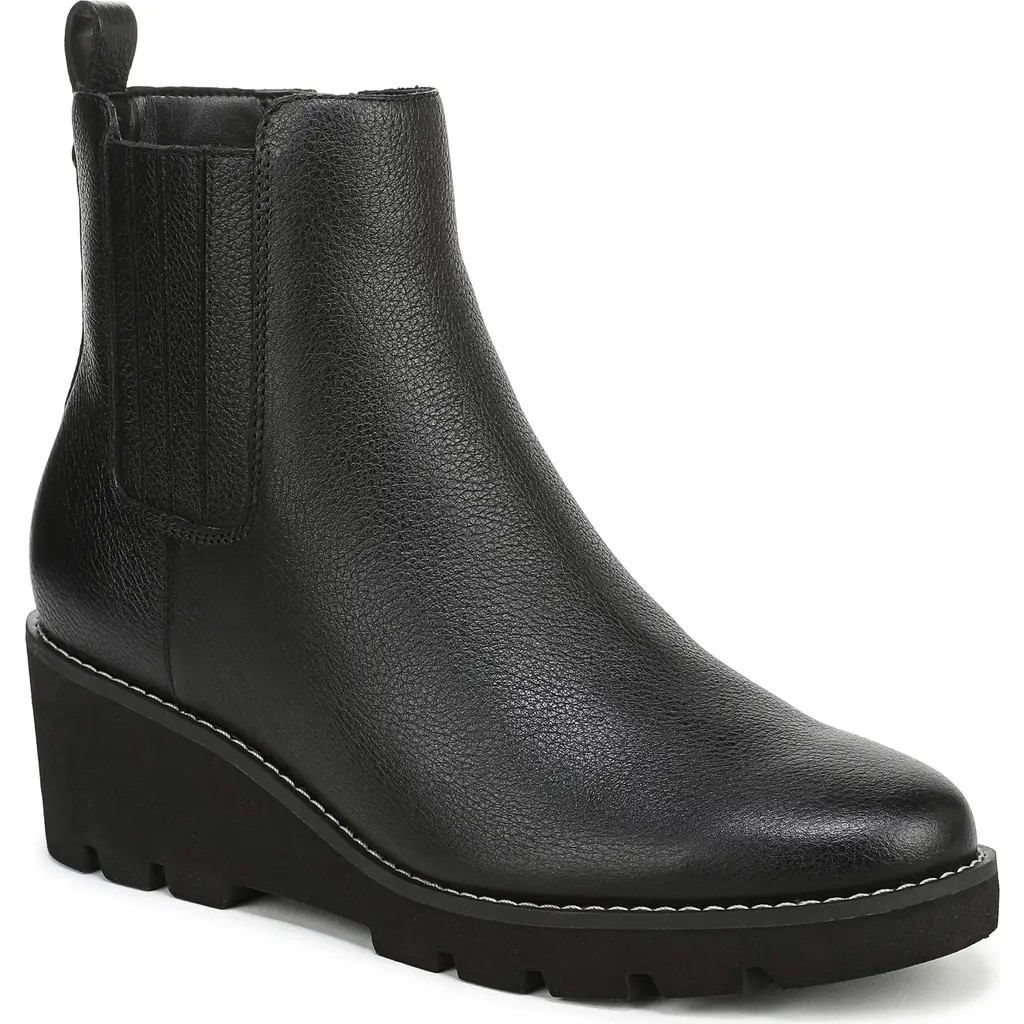 Vionic Aria 2.0 Platform Wedge Bootie in Black at Nordstrom Rack, Size 7.5 | Nordstrom Rack
