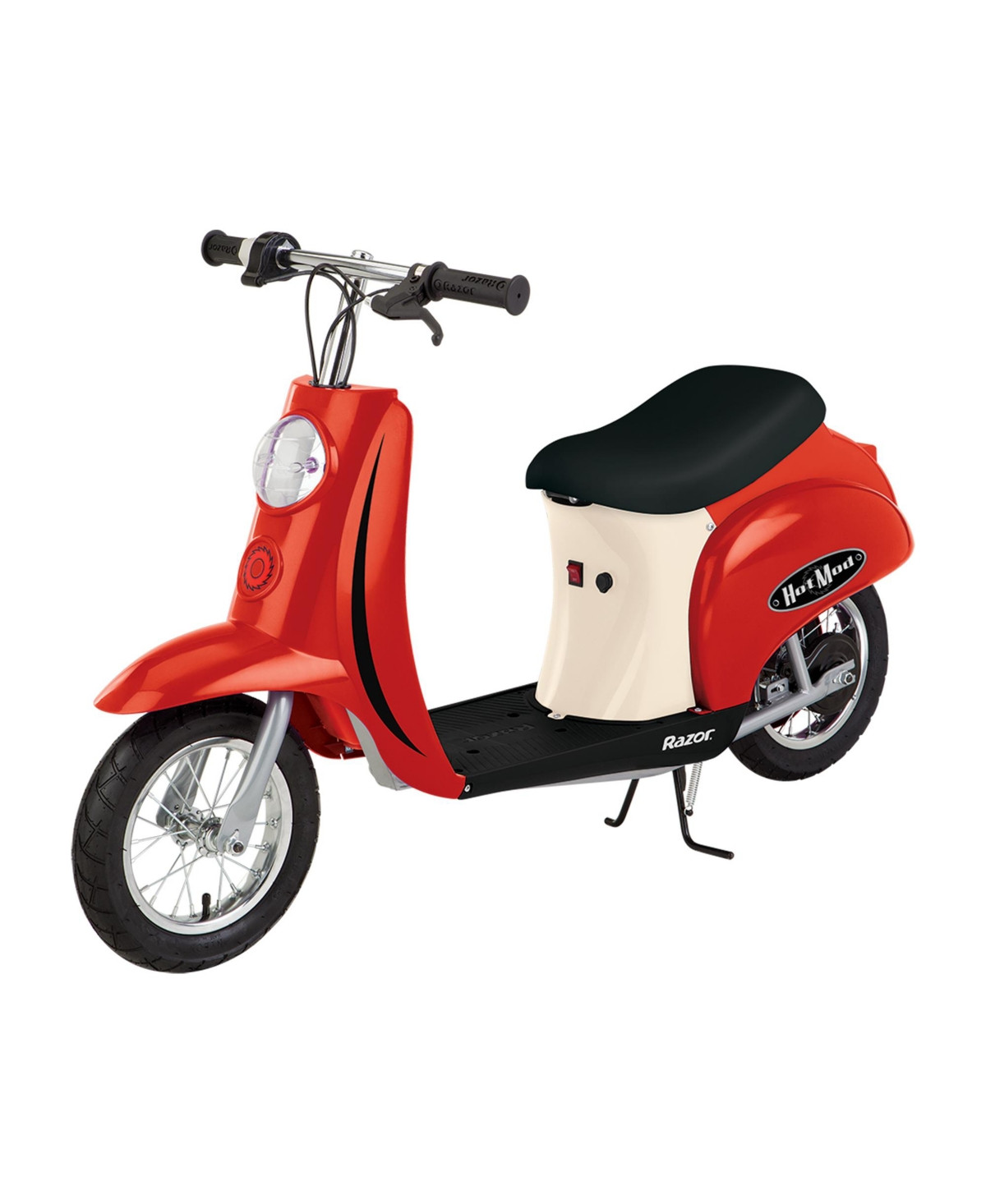 Razor Pocket Mod Hot Rod, Mini Euro 24V Electric Ride-on Retro Scooter, Red | Macy's