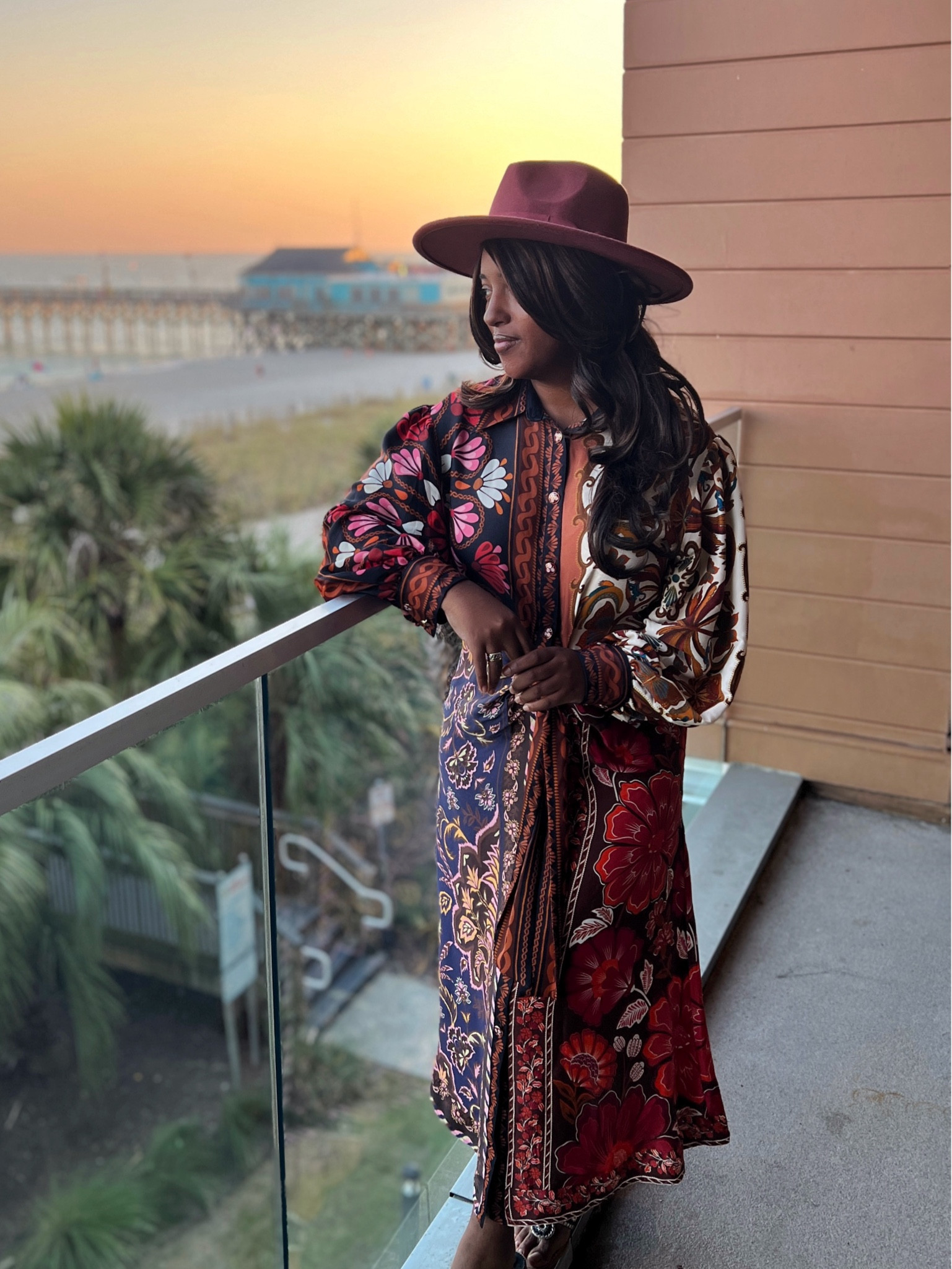 This dress is giving all the fall vibes. Perfect for a night out! Not too heavy and not too light. Wearing a Medium   

#LTKStyleTip #LTKHoliday #LTKSeasonal