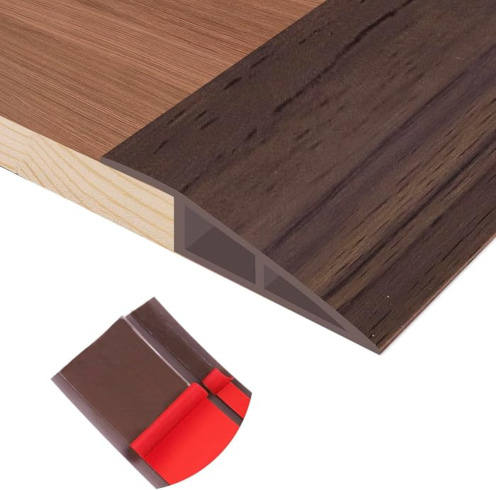 Floor Transition Strip Self Adhesive Vinyl Door Threshold for Doorways Carpet Edging Trim Overlap... | Amazon (US)