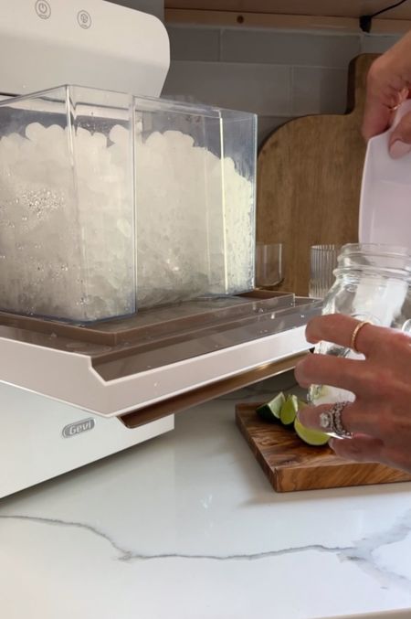 My favorite nugget ice machine is on sale right now on Amazon! It’s perfect for making summer drinks, and all year round with your water or drinks. The nugget size pebbles are a game changer! 

#LTKHome #LTKStyleTip #LTKSaleAlert