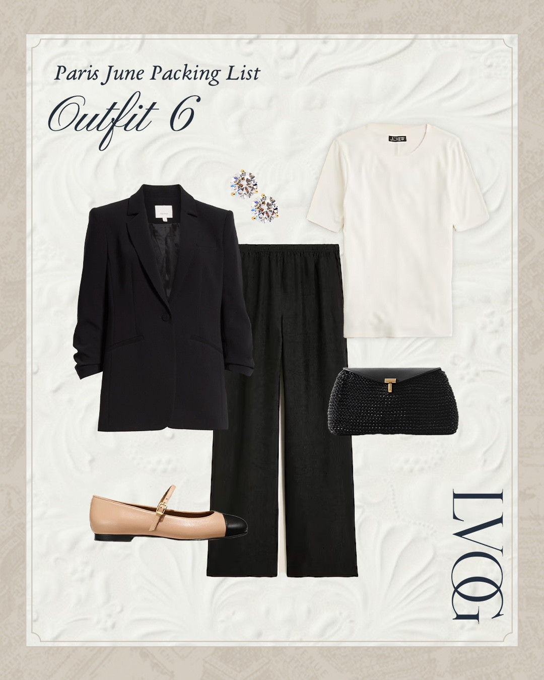 What to pack for Paris 
Vacation Outfit 
Travel Look 

#LTKOver40 #LTKStyleTip #LTKTravel