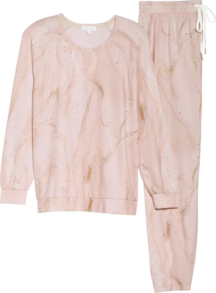 PJ Salvage Peachy Jersey Pajamas | Nordstrom | Nordstrom