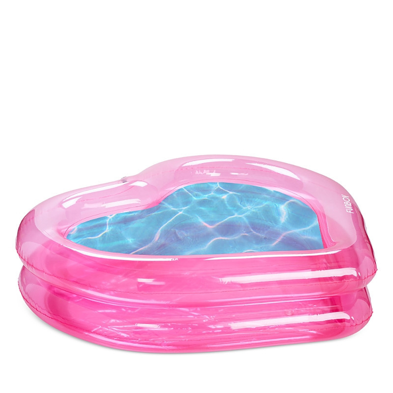 Funboy Clear Pink Heart Inflatable Pool | Bloomingdale's (US)