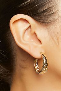 Upcycled Hoop Earrings | Forever 21 (US)