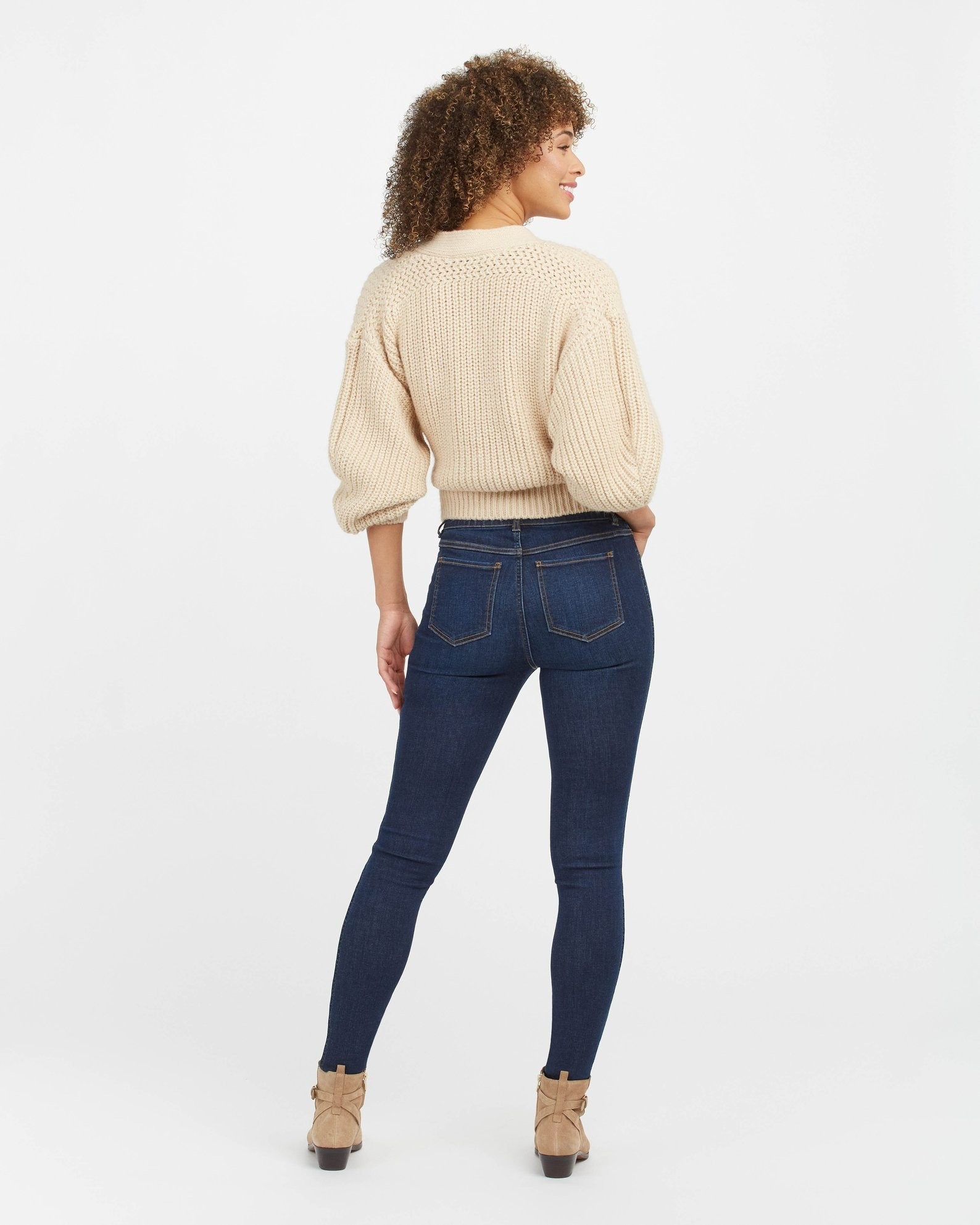 Ankle Skinny Jeans, Midnight Shade | Spanx