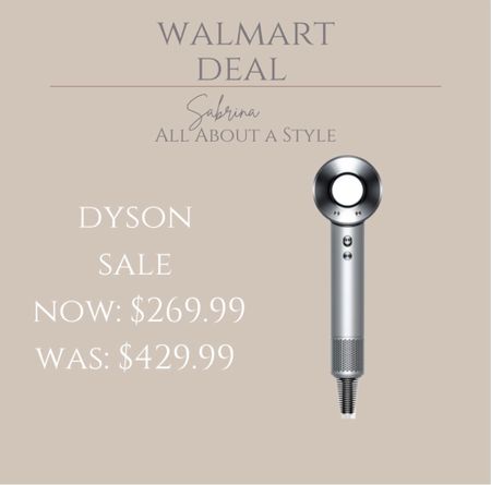 Walmart Deal. Dyson Sale. #walmart #beauty #hairtool #dyson 

#LTKstyletip #LTKbeauty #LTKtravel