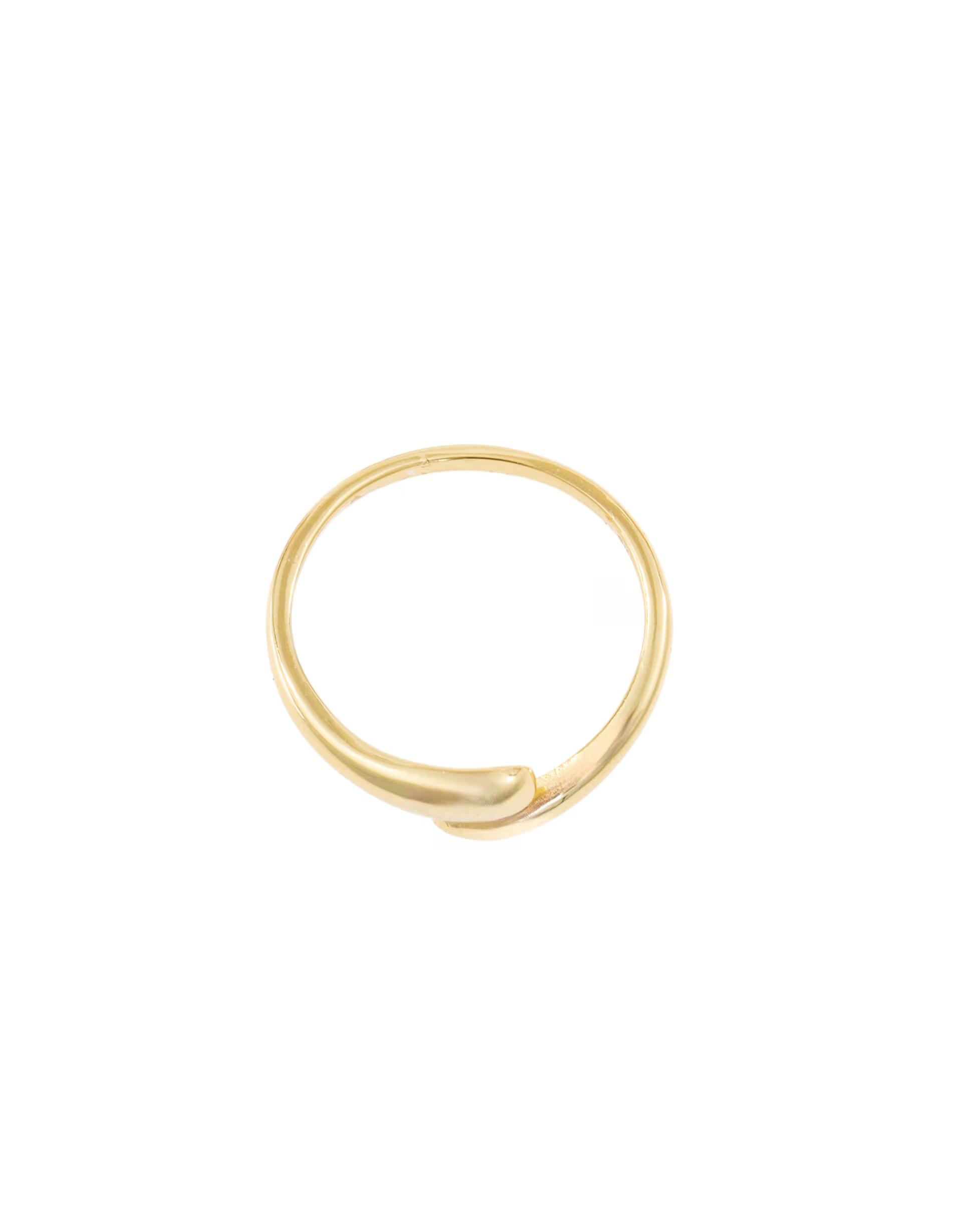 Lovisa Gold-plated sterling silver open ring in gold | ASOS (Global)