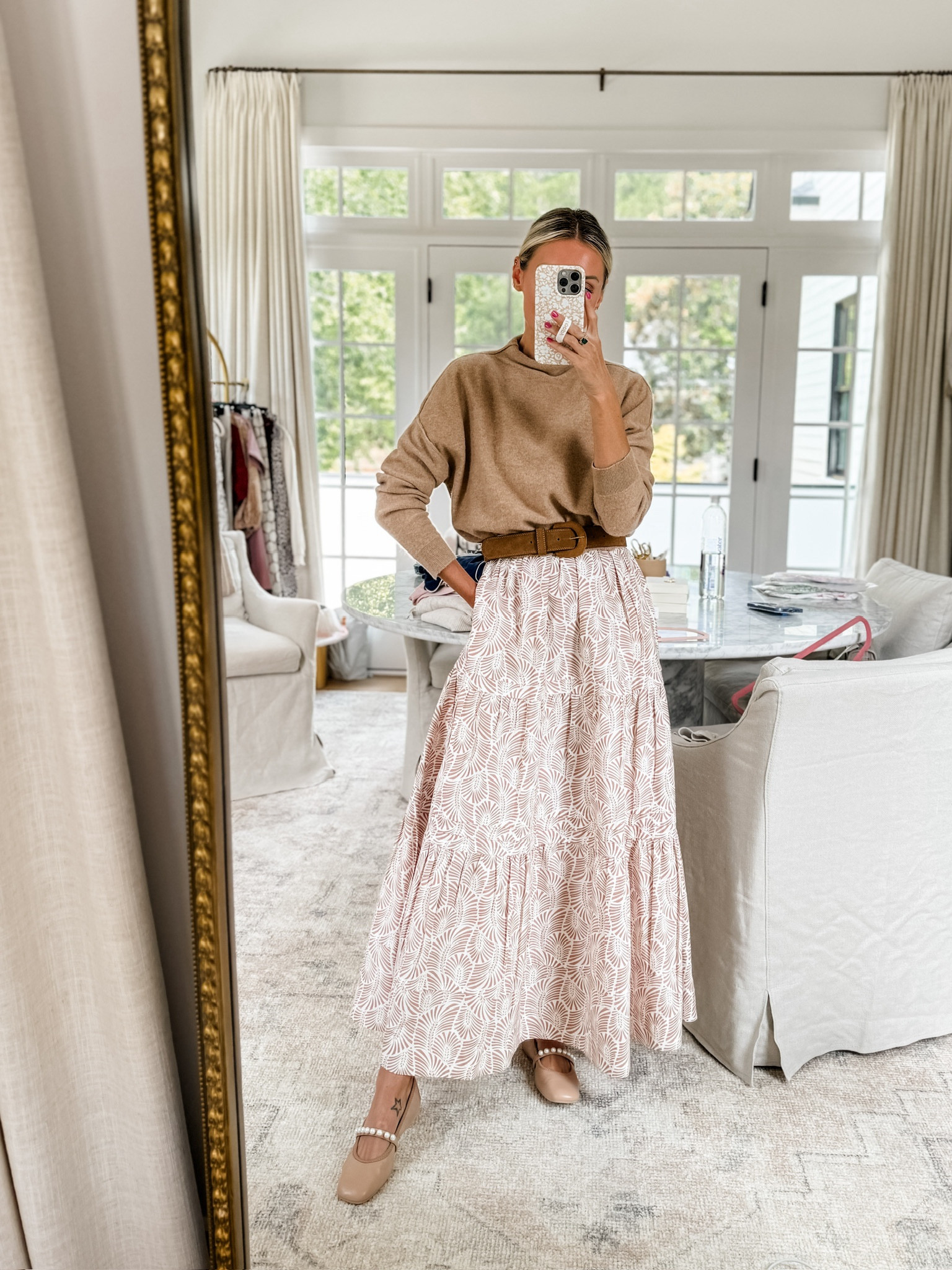 One of my favorite dresses from Anthropologie & I layered this sweater over it to transition into fall! Wearing XS!

Loverly Grey, Anthropologie finds, fall outfits, fall dress, maxi dress, ballet flats, work outfit, teacher outfit 

#LTKSeasonal #LTKWorkwear #LTKStyleTip