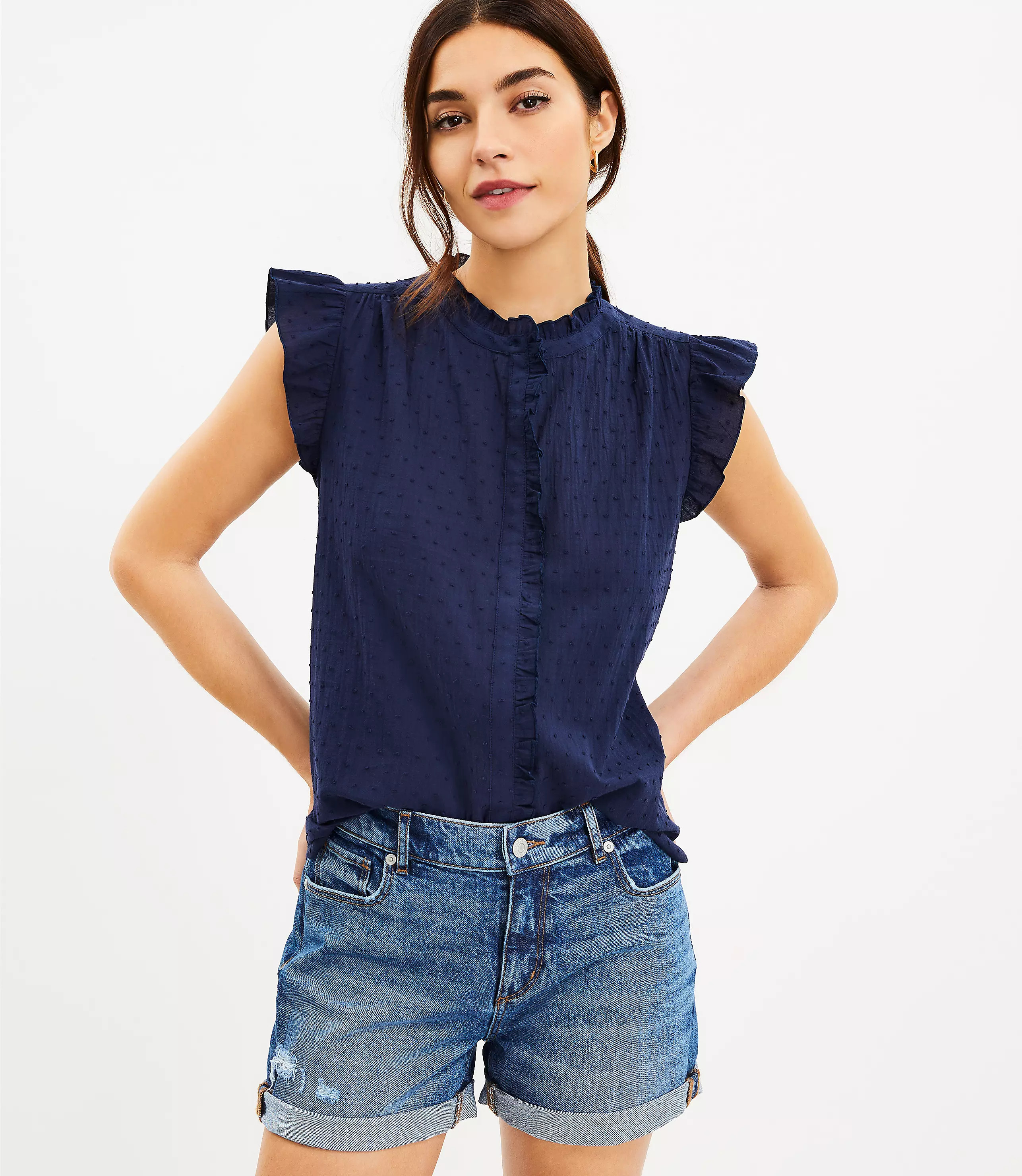 Ruffle Top | LOFT
