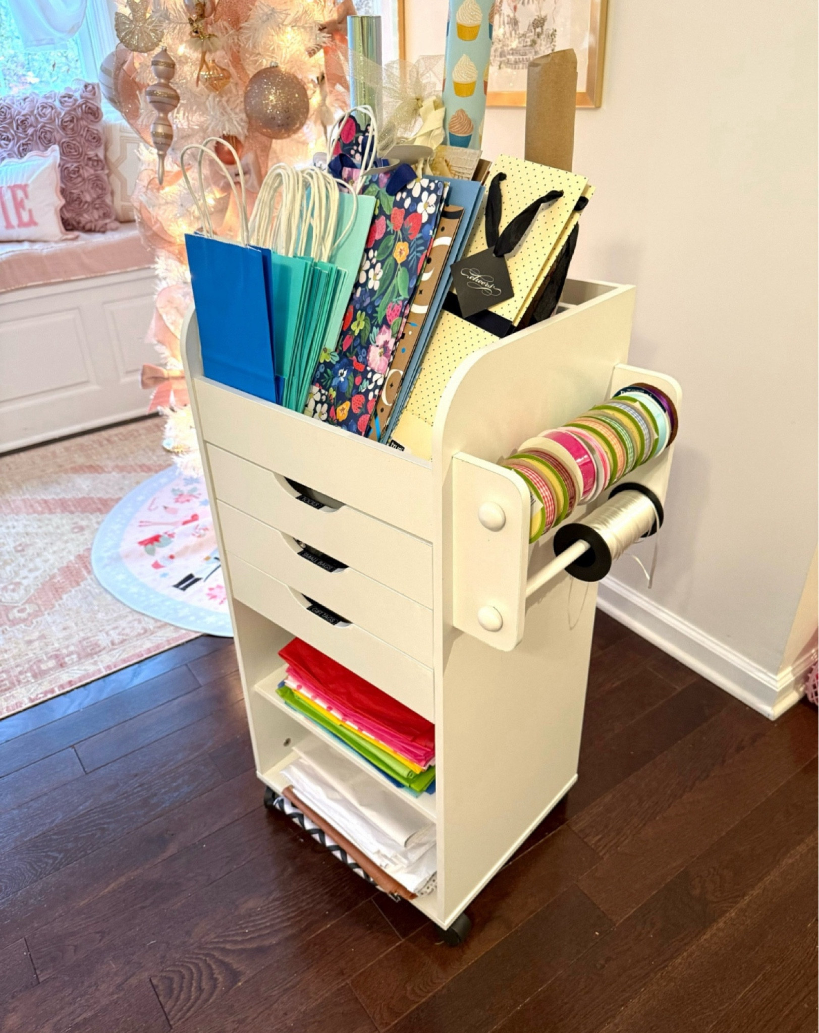 One of my favorite organization things in my home!! It makes organizing my wrapping supplies SO much easier!!



New year organizing 
Home 


#LTKHome #LTKHoliday