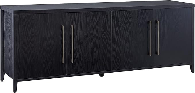 Henn&Hart Jasper TV Stand, 68" Wide, Black | Amazon (US)