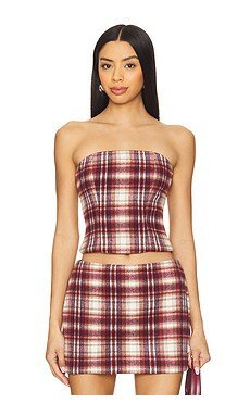 Nakedvice The Pia Bustier in Tartan from Revolve.com | Revolve Clothing (Global)