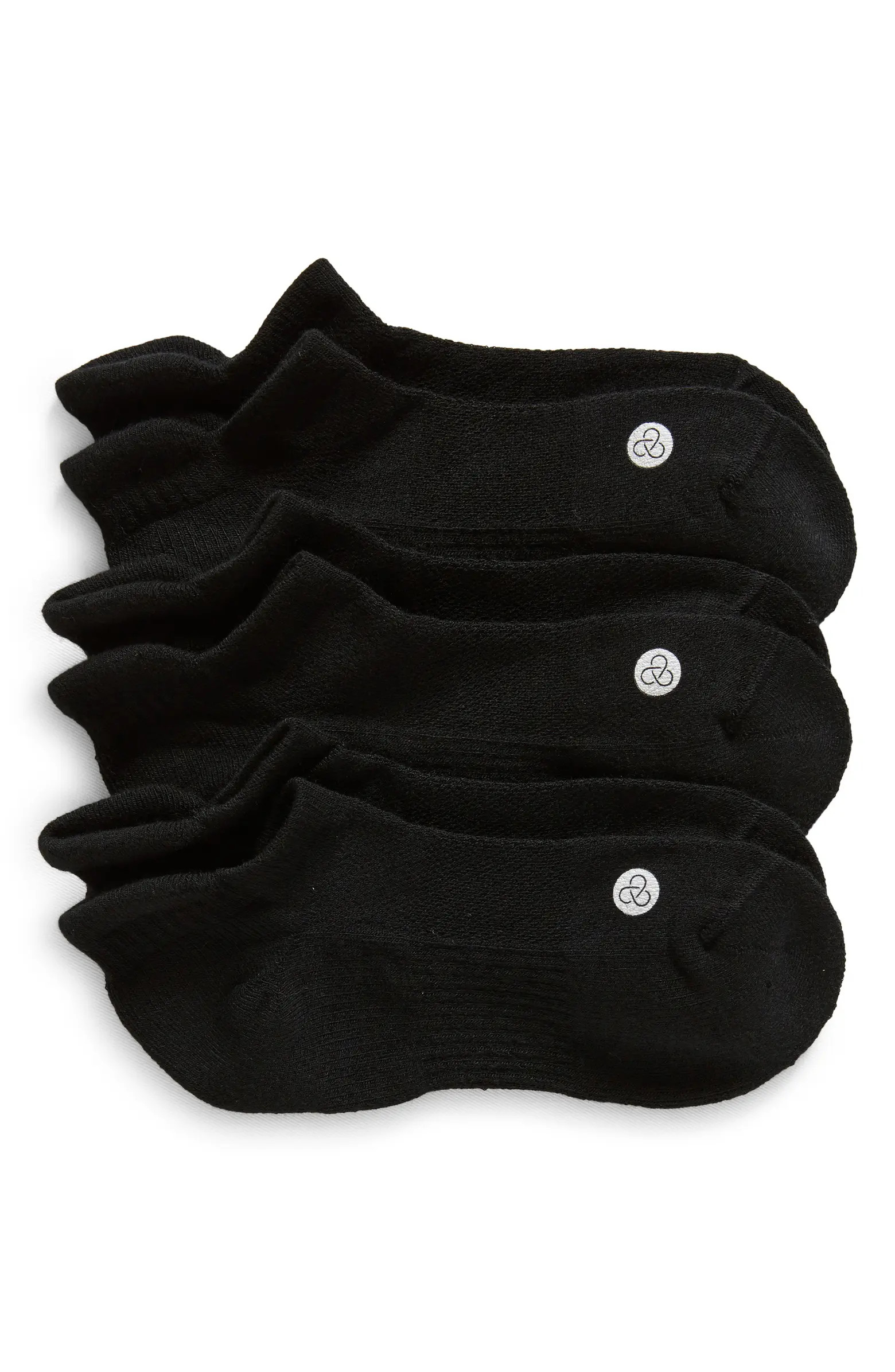 Zella Assorted 3-Pack Tab Ankle Socks | Nordstrom | Nordstrom