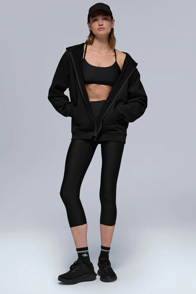 Renown Heavy Weight Full Zip Hoodie | Alo Yoga (US)