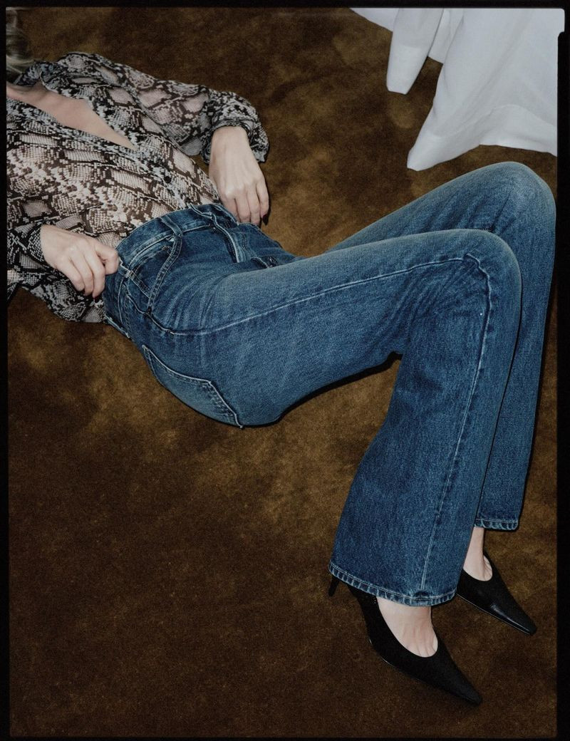 Favorite denim #stylist #jeans #denim #sheer #snakeskin 

 #LTKSpringSale #LTKootd #LTKSeasonal