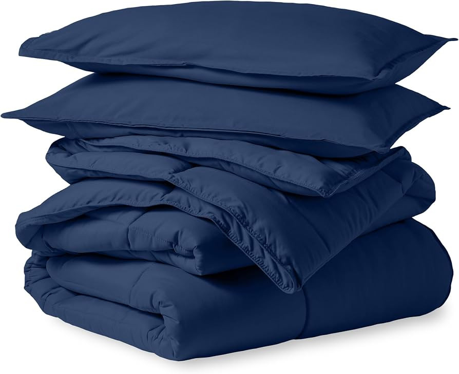 Bare Home Comforter Set - Full Size - Ultra-Soft - Goose Down Alternative - Premium 1800 Series -... | Amazon (US)