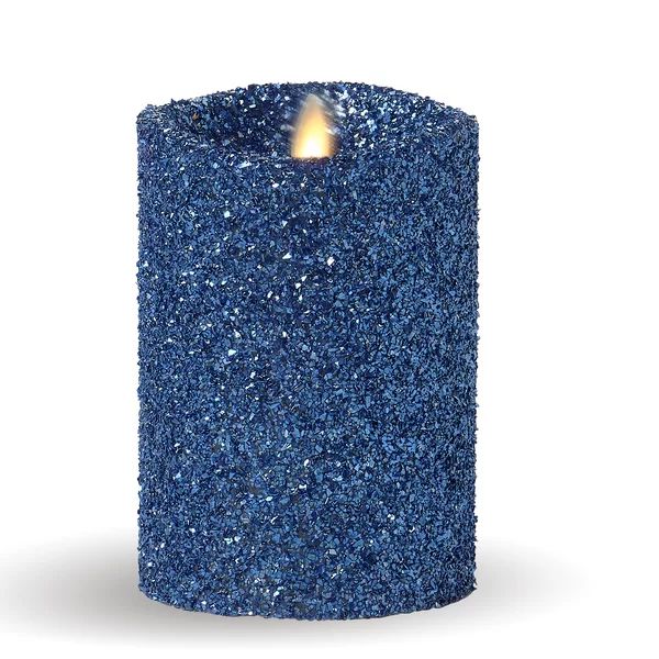 Melted Top Unscented Flameless Candle | Wayfair North America