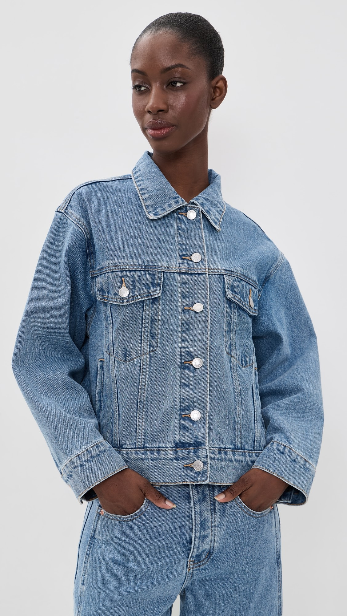 PARKE Oversized Denim Jacket | Shopbop | Shopbop