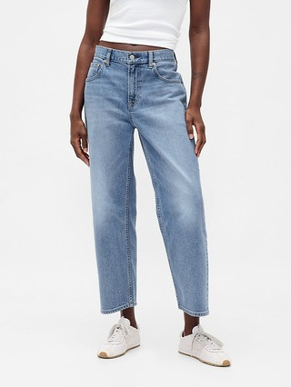 Mid Rise Relaxed Crop Jeans | Gap (US)