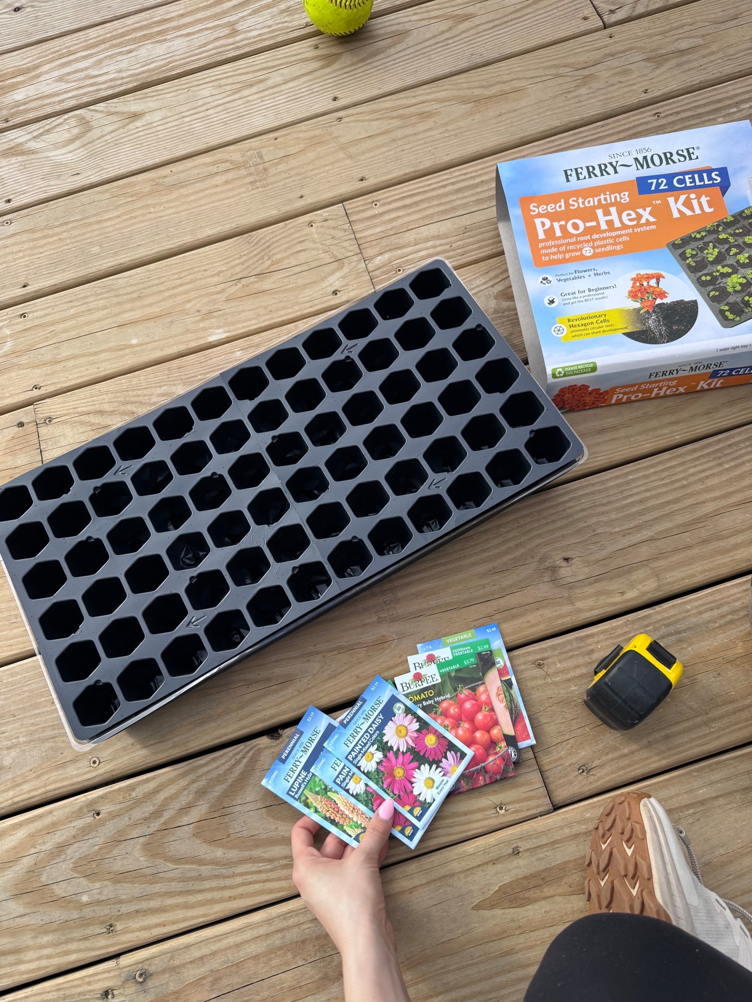 Starting our garden!! 
