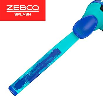 Zebco Splash Kids Spincast Reel and Fishing Rod Combo, 29" Durable Floating Fiberglass Rod with T... | Amazon (US)