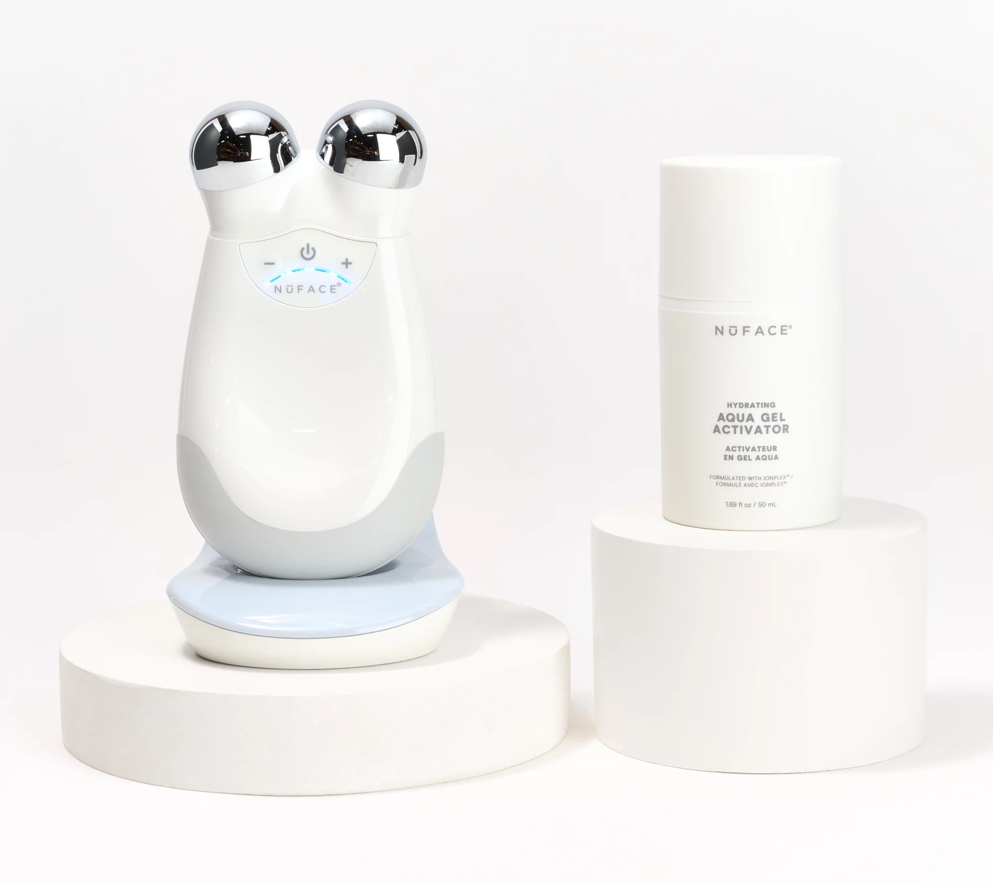 NuFACE Trinity Facial Toning Device w/ Aqua Gel - QVC.com | QVC