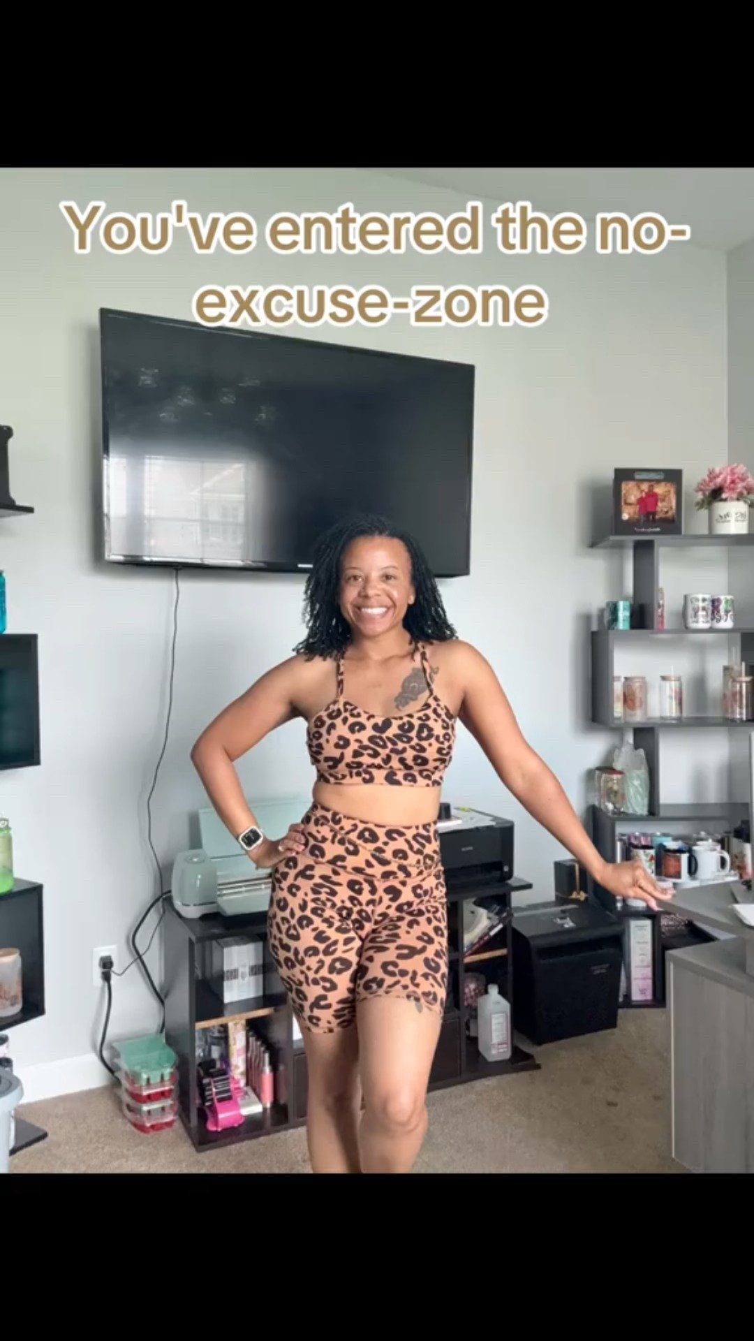 Good morning. Let's get this work out in before hitting the streets for Black Friday deals.  #noexcuse #becomingahealthierme #healthiswealth 

#LTKActive #LTKselfcare #LTKfitnessgoals