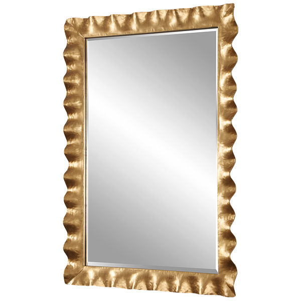 Haya Scalloped Gold Mirror | Scout & Nimble