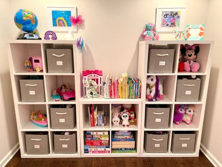 Just wrapped up the sweetest project. Our client wanted us to create a playroom for her daughters Barbies, books and baby dolls. She was so surprised, and was excited to see all of her artwork framed and hung as a finishing touch!

#LTKkids #LTKhome #LTKbaby