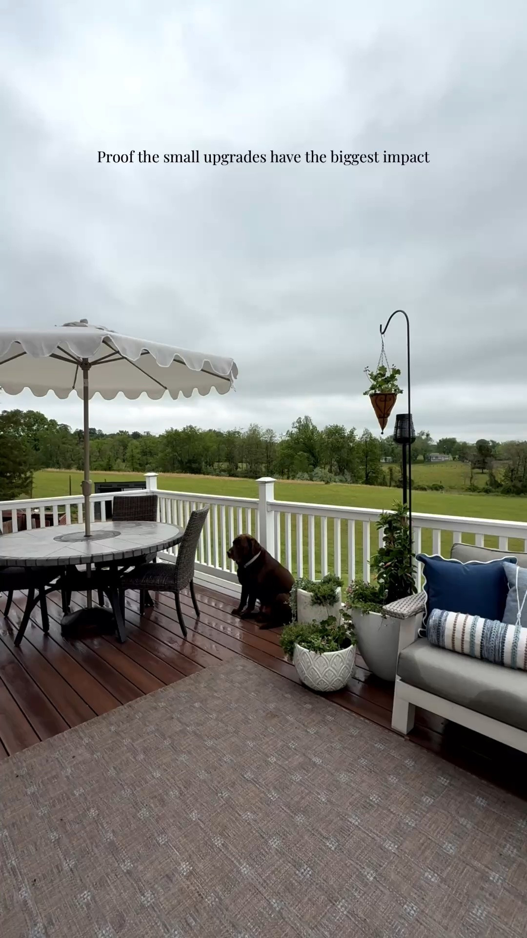 #ad
It’s honestly amazing how a few intentional pieces can make an outdoor space feel so much more custom and put together 🤍

💥Everything is from @loweshomeimprovement 👉 just click the thumbnails below to shop! .🙌
#LowesPartner #patioinspo  #patiodecor

#LTKSeasonal #LTKHome #LTKmomlife