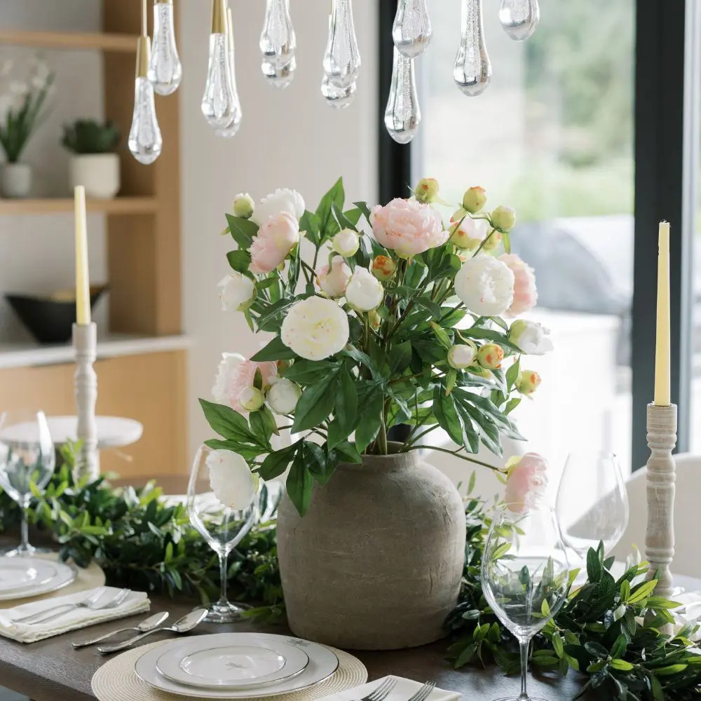 Peony Garden Rooted in Stone | CG Hunter