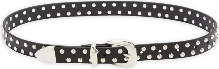 Madewell Western Stud Leather Belt | Nordstrom | Nordstrom