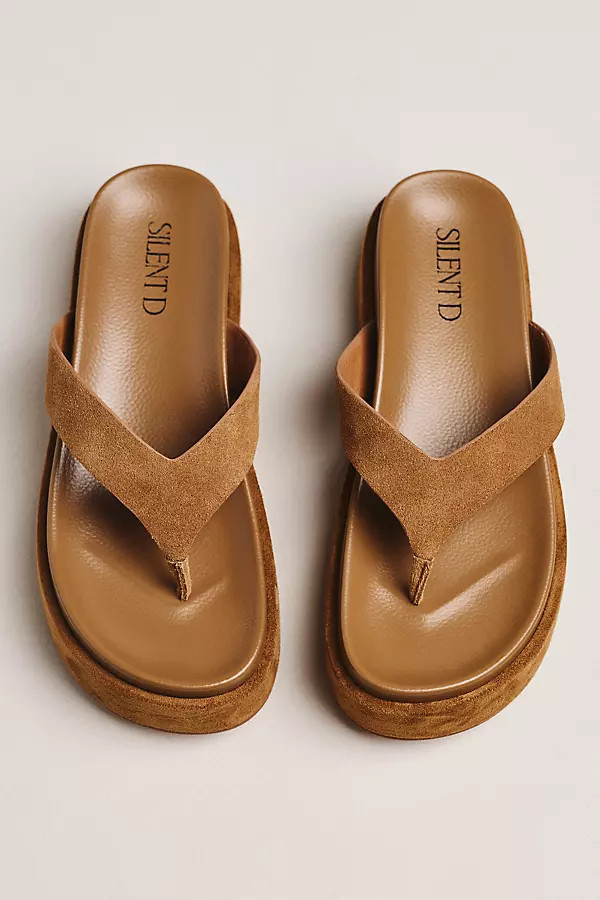 Silent D Tamarah Platform Thong Sandals | Anthropologie (US)