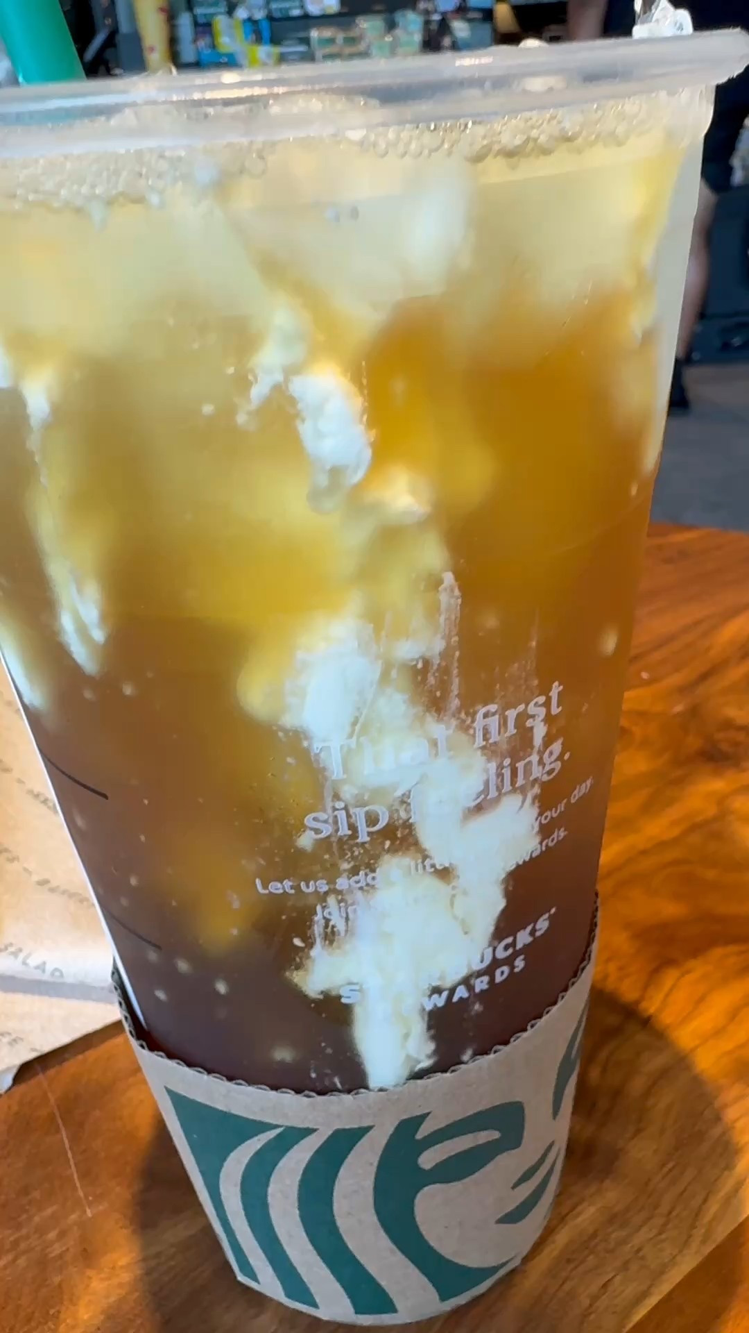 What’s your @Starbucks go to?

Mine is a trienta plain unsweetened green iced tea. With 26 food allergies, I am limited on how I can branch out and get a pretty fun looking drink that they are always advertising. Sometimes, I get creative and add a pour of heavy cream, my pedialyte dye free sugar free passion electrolytes and my protein lemonade to make it a complete vibe!🤩

Makes my heart sing and helps me hit my electrolyte, hydration and protein goals while still feeling like I can participate in a “coffee date.”



#LTKSeasonal #LTKMidsize #LTKOver40